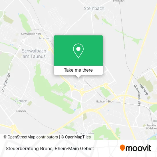 Steuerberatung Bruns map