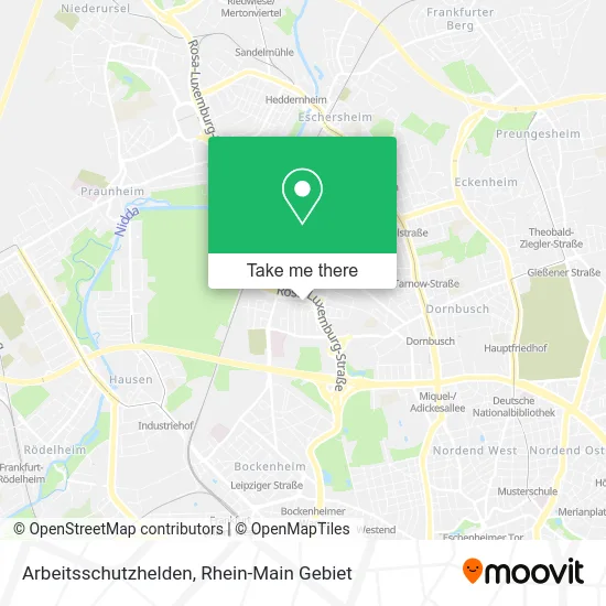 Arbeitsschutzhelden map