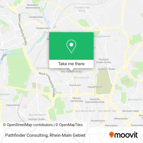 Карта Pathfinder Consulting