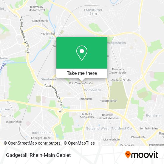Карта Gadgetall