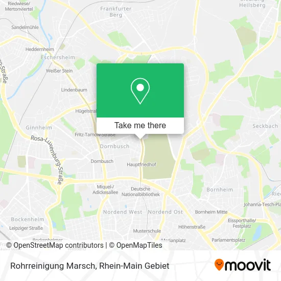 Карта Rohrreinigung Marsch