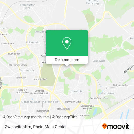 Карта Zweiseitenffm