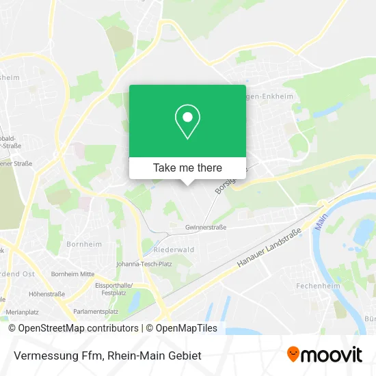 Карта Vermessung Ffm