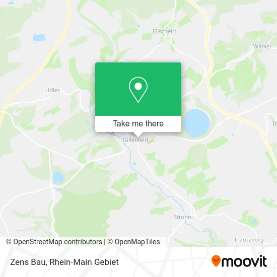 Карта Zens Bau