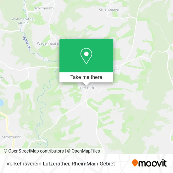Карта Verkehrsverein Lutzerather
