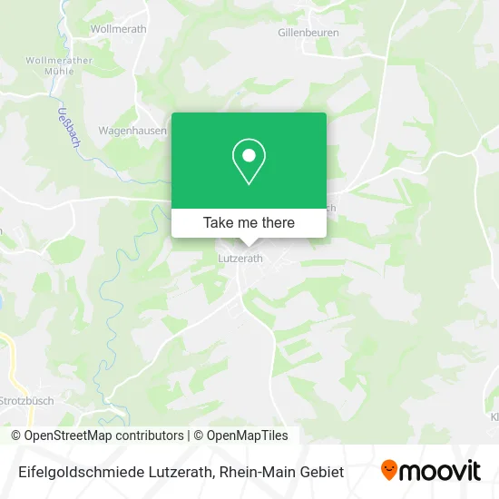 Карта Eifelgoldschmiede Lutzerath