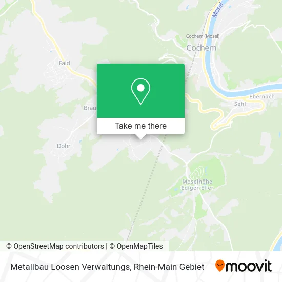 Карта Metallbau Loosen Verwaltungs