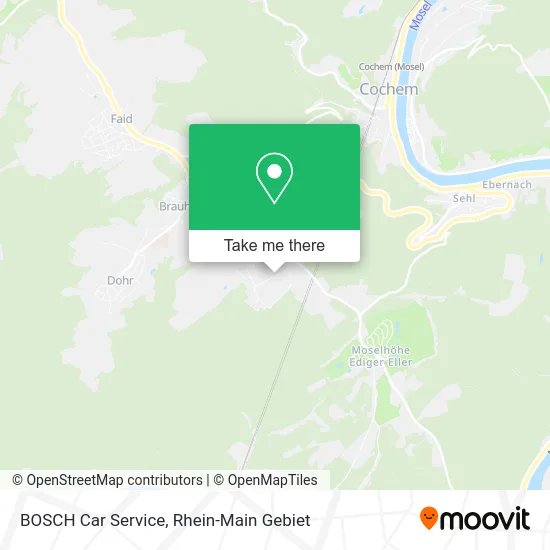 Карта BOSCH Car Service