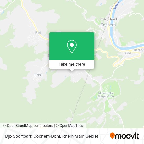 Карта Djb Sportpark Cochem-Dohr