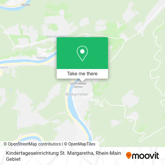 Карта Kindertageseinrichtung St. Margaretha
