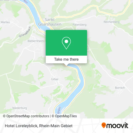 Карта Hotel Loreleyblick