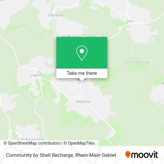 Community by Shell Recharge map