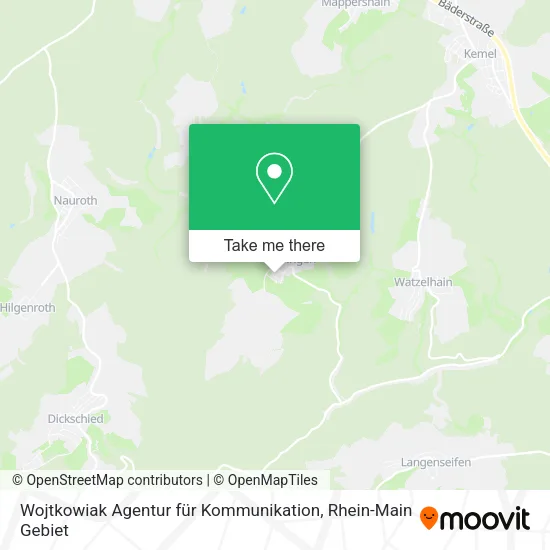 Карта Wojtkowiak Agentur für Kommunikation