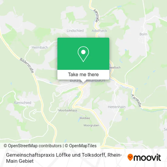 Карта Gemeinschaftspraxis Löffke und Tolksdorff