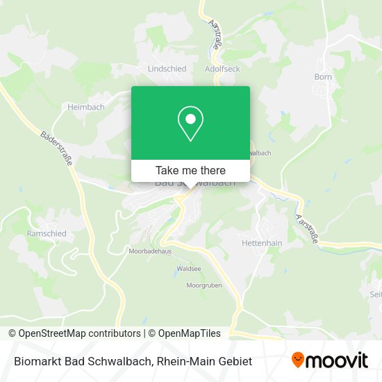 Карта Biomarkt Bad Schwalbach