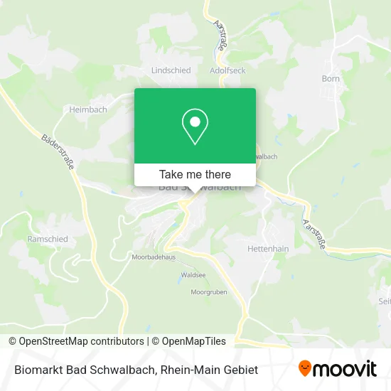 Карта Biomarkt Bad Schwalbach