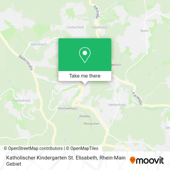 Карта Katholischer Kindergarten St. Elisabeth