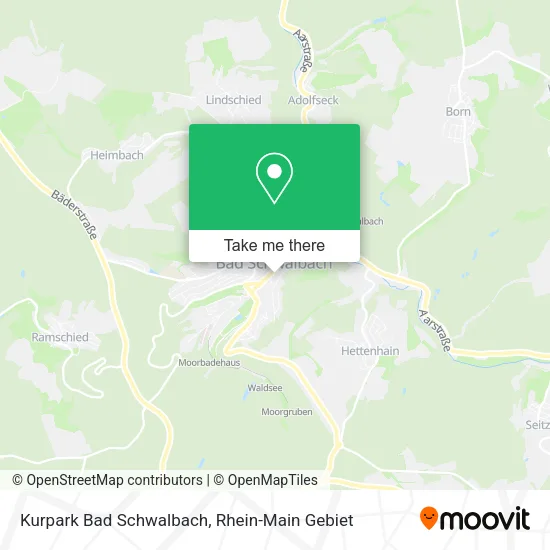 Карта Kurpark Bad Schwalbach
