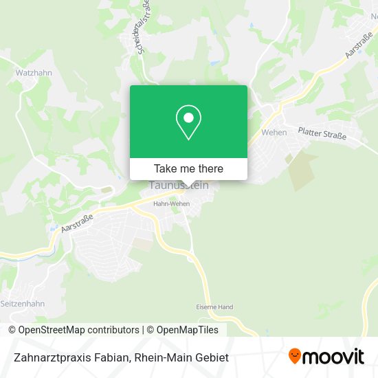 Карта Zahnarztpraxis Fabian