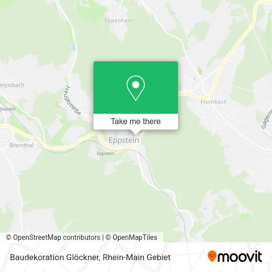 Baudekoration Glöckner map