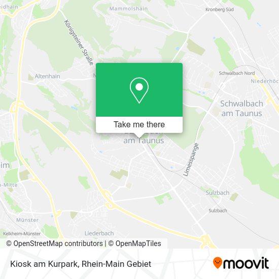 Карта Kiosk am Kurpark