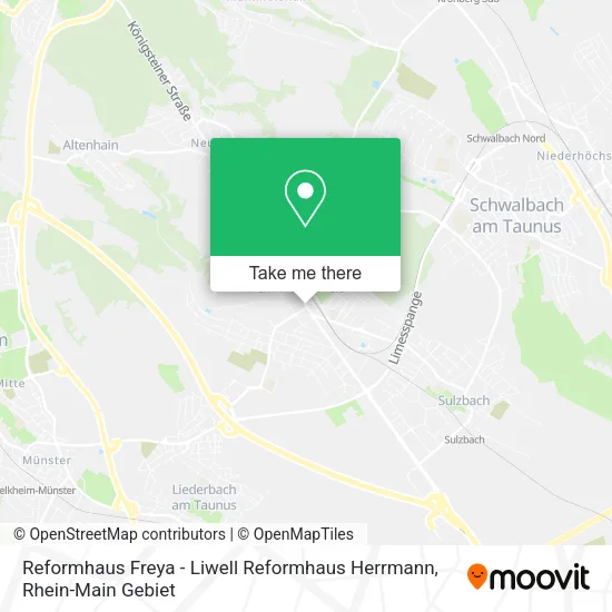 Карта Reformhaus Freya - Liwell Reformhaus Herrmann