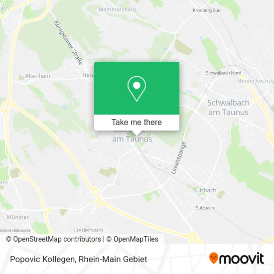 Карта Popovic Kollegen