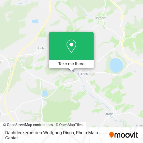 Карта Dachdeckerbetrieb Wolfgang Disch
