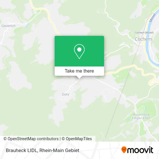 Brauheck LIDL map