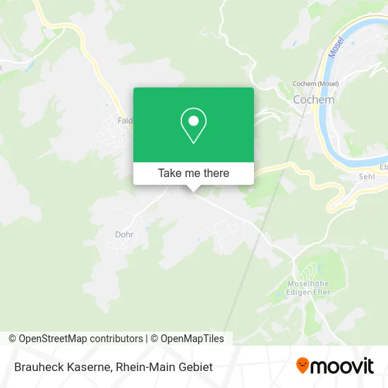 Карта Brauheck Kaserne