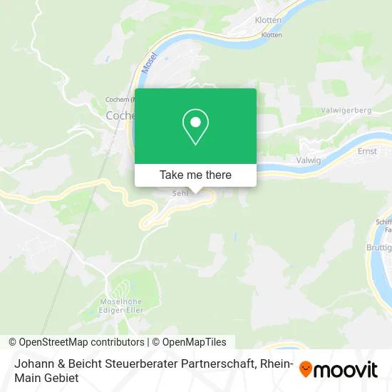 Карта Johann & Beicht Steuerberater Partnerschaft