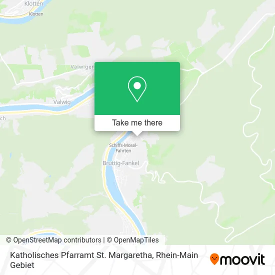 Карта Katholisches Pfarramt St. Margaretha