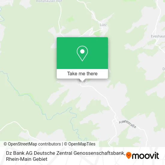 Карта Dz Bank AG Deutsche Zentral Genossenschaftsbank