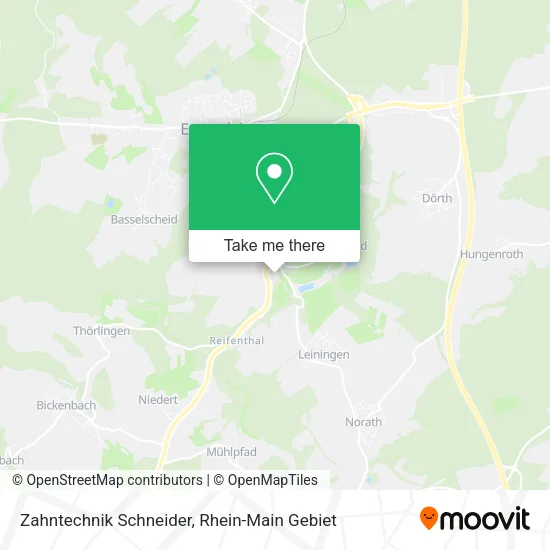 Карта Zahntechnik Schneider