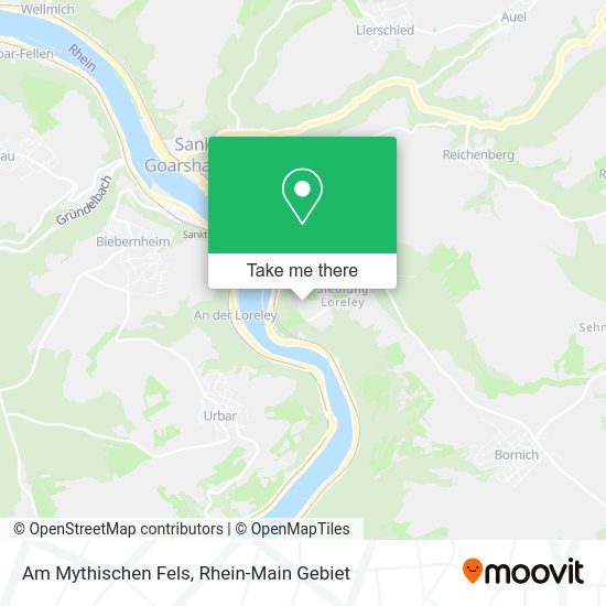 Карта Am Mythischen Fels