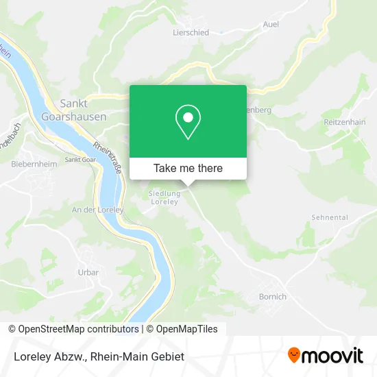 Карта Loreley Abzw.