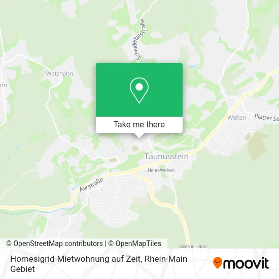 Карта Homesigrid-Mietwohnung auf Zeit