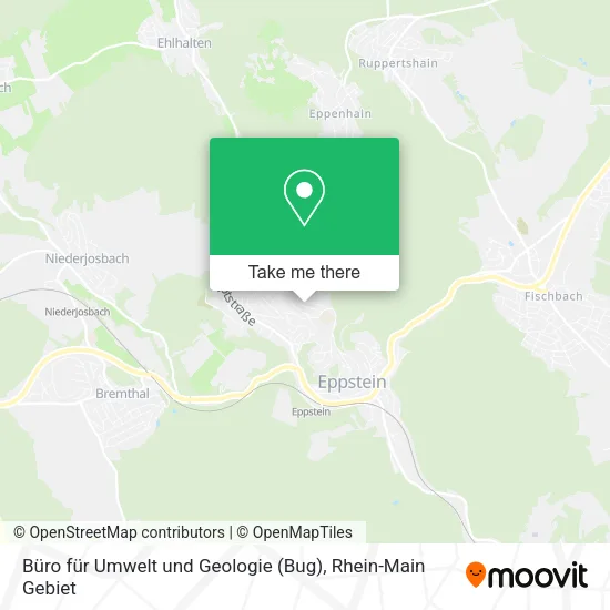 Карта Büro für Umwelt und Geologie (Bug)