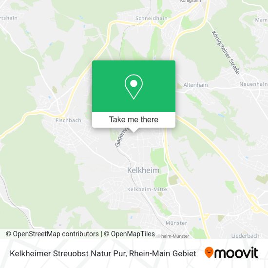 Карта Kelkheimer Streuobst Natur Pur