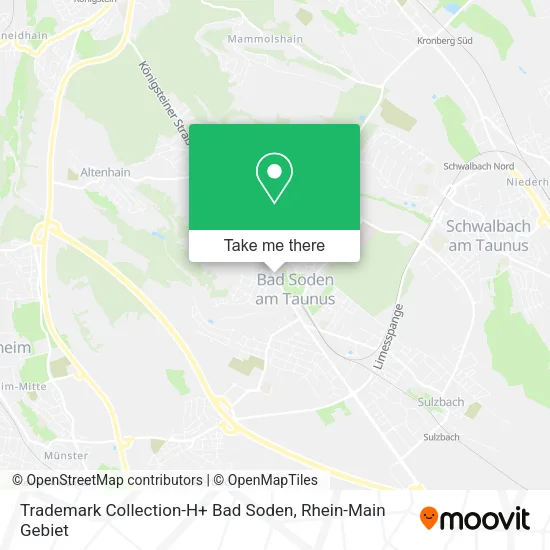 Карта Trademark Collection-H+ Bad Soden