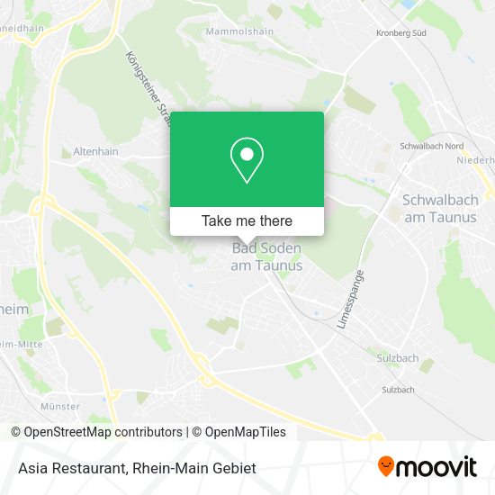 Карта Asia Restaurant