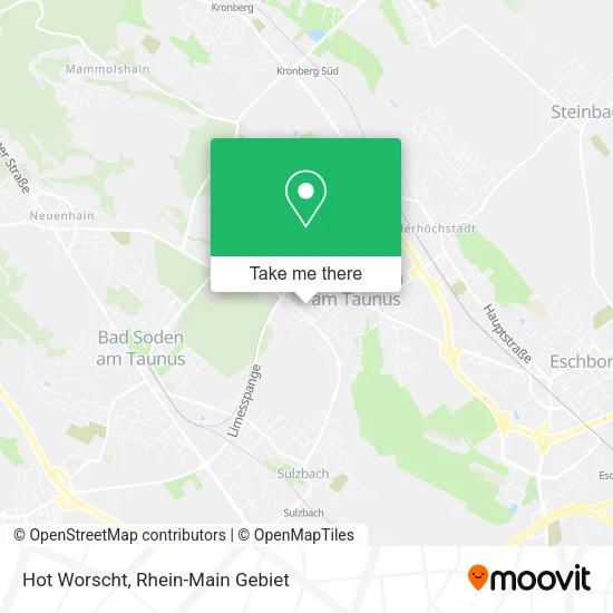 Карта Hot Worscht