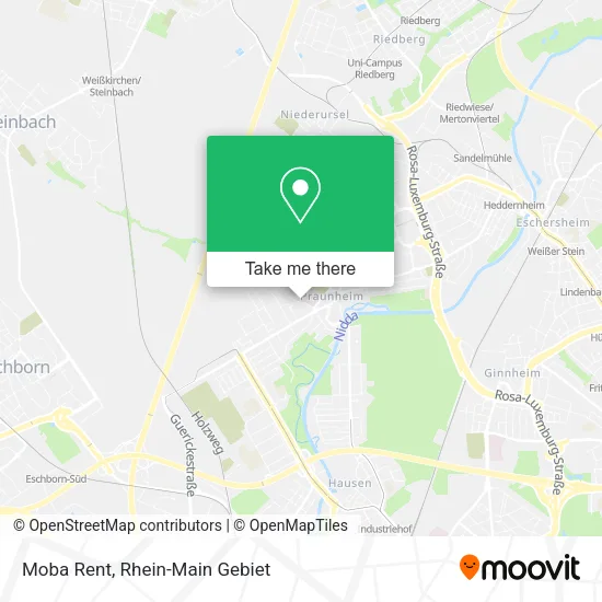 Карта Moba Rent