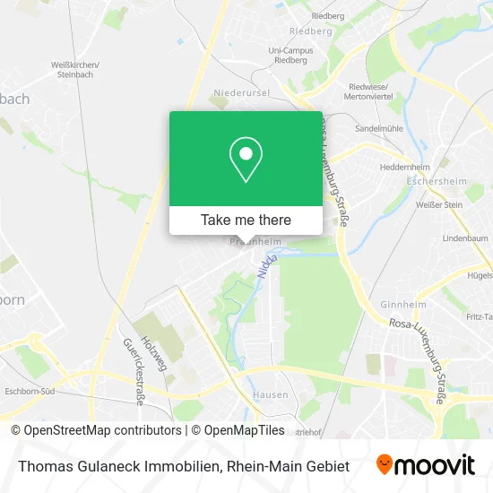 Карта Thomas Gulaneck Immobilien