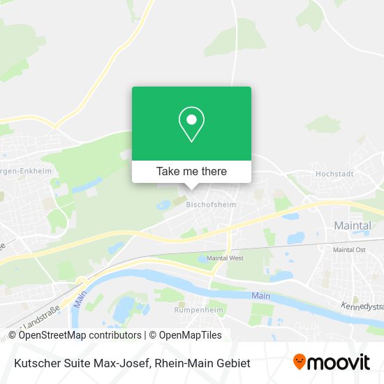 Карта Kutscher Suite Max-Josef