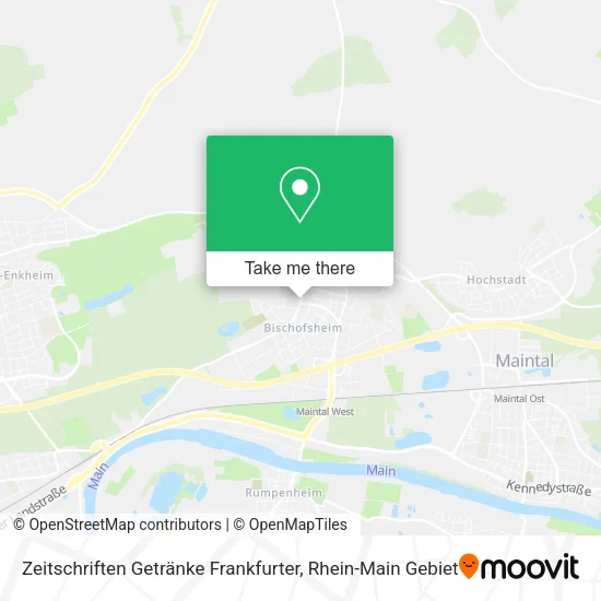 Карта Zeitschriften Getränke Frankfurter