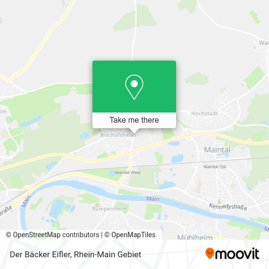 Карта Der Bäcker Eifler