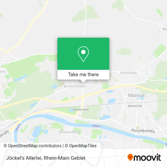 Карта Jöckel's Allerlei