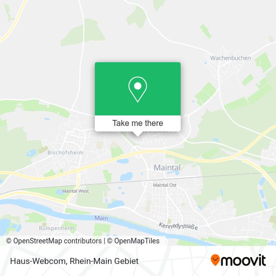 Haus-Webcom map