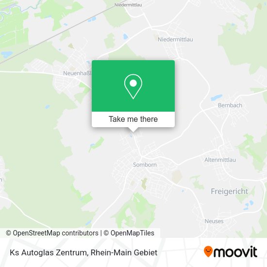 Карта Ks Autoglas Zentrum